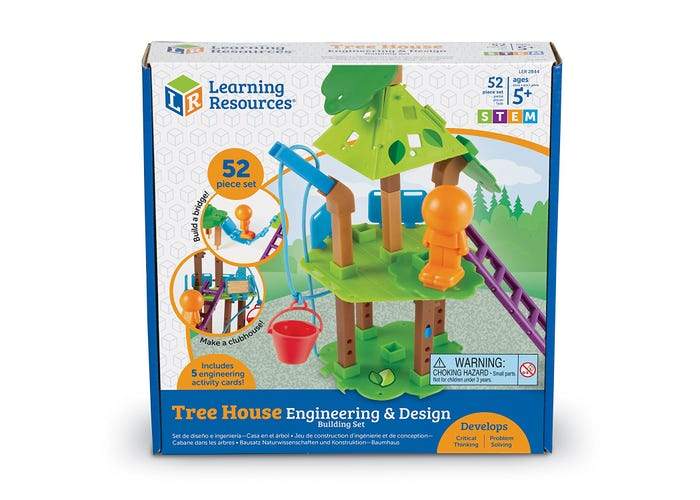 LER-2844 TREE HOUSE GRADES K+ AGES 3+ 52 PCS