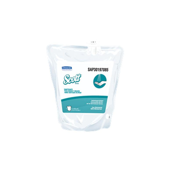 a 様 Sanitizante para manos y brazos spray scott (400ml) (und)
