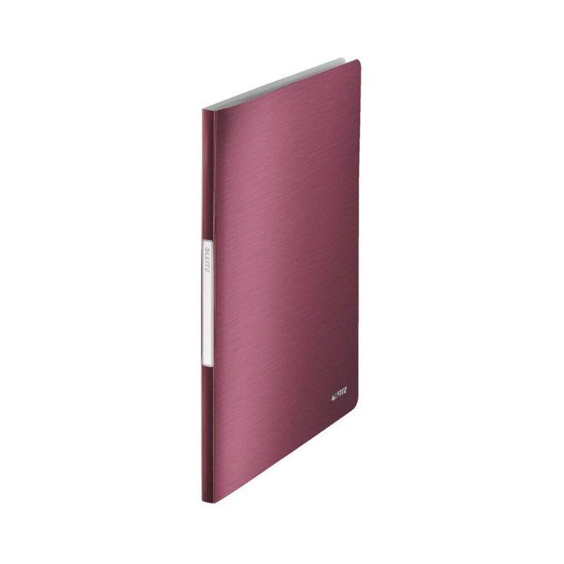 Carpeta leitz pocket style garnet rojo - Ultracomonline.com