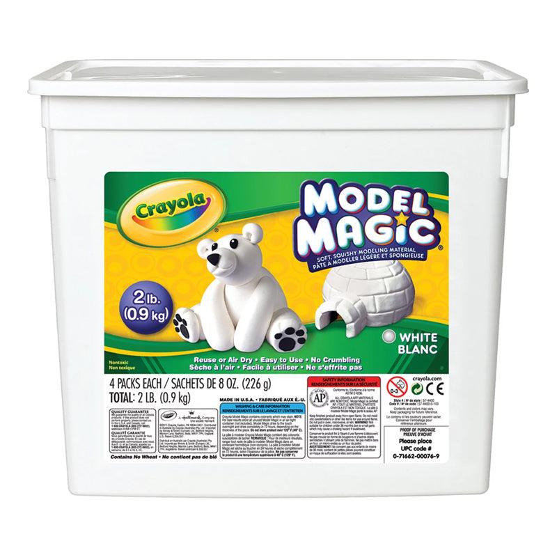 CRAYOLA MODEL MAGIC  2LB WHITE