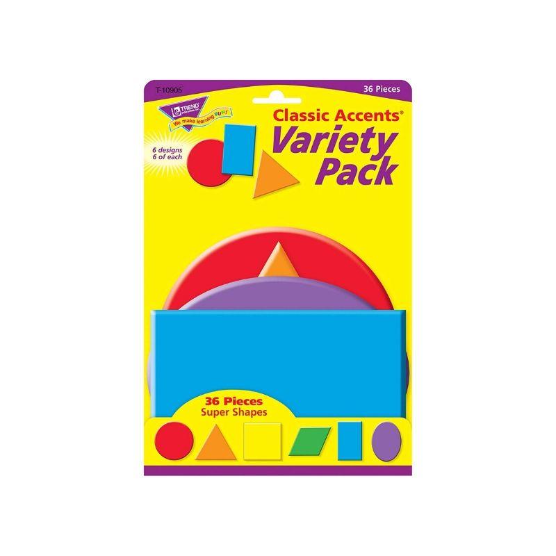 TREND-T10905-CLASSIC-ACCENTS-V/PACK-SUPER-SHAPES-(36-PACK/6")