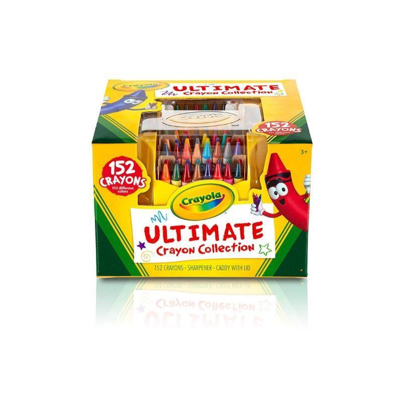 Crayola caja de crayones con sacapuntas (set/152) - Ultracomonline.com