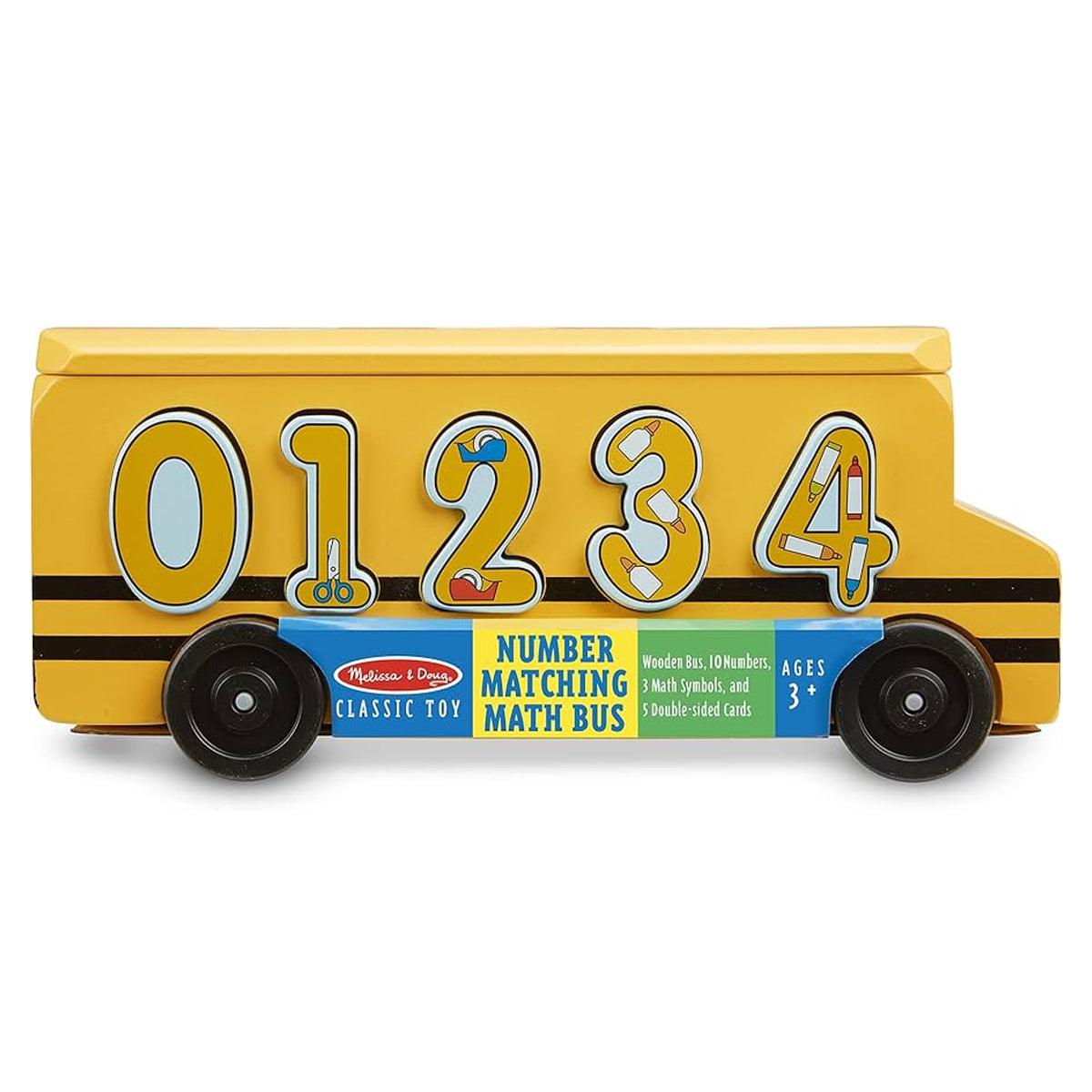 LCI-19398 NUMBER MATCHING MATHS BUS