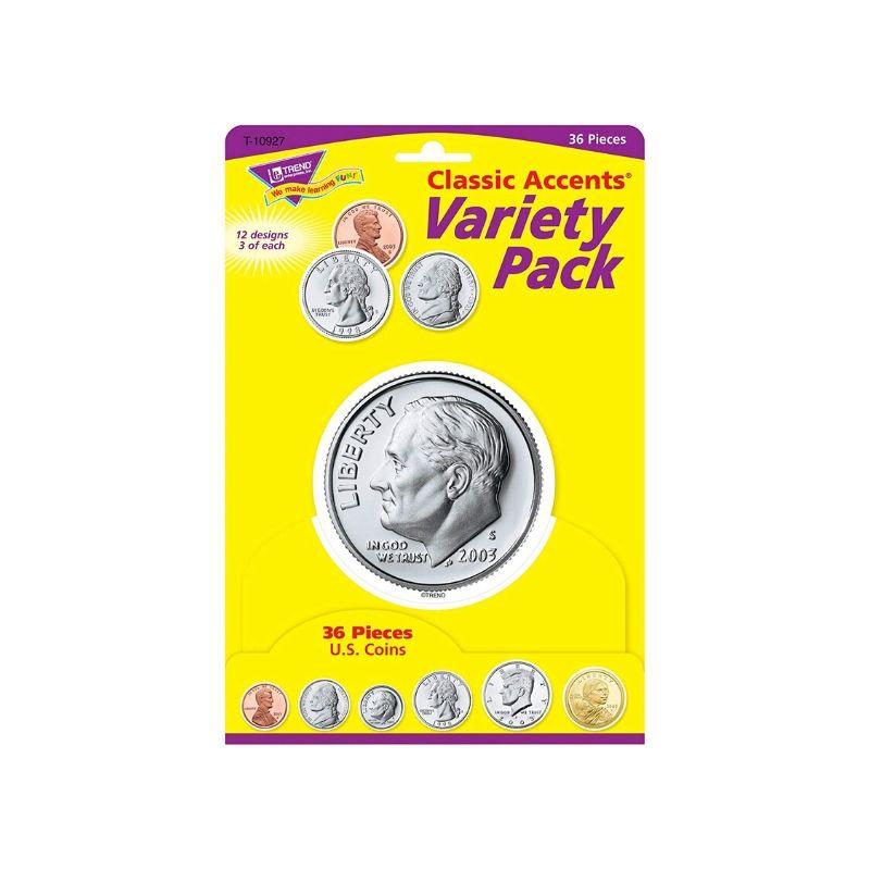 TREND-T10927-CLASSIC-ACCENTS-V/PACK-U.S.-COINS-(36-PACK/6")