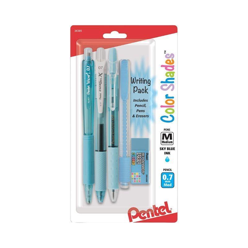 LÃ¡piz mecÃ¡nico pentel color shades celeste de 0.7mm (2 plumaÃ¡piz???) - Ultracomonline.com