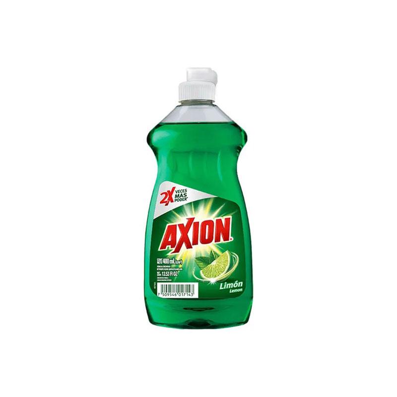 Detergente lavatrastes líquido axion limón (400ml) - Ultracomonline.com