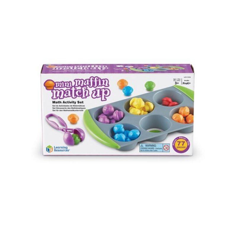 LEARNING-RESOURCES-MINI-MUFFIN-MATCH-UP-MATH-ACTIVITY-SET-(SET/76)