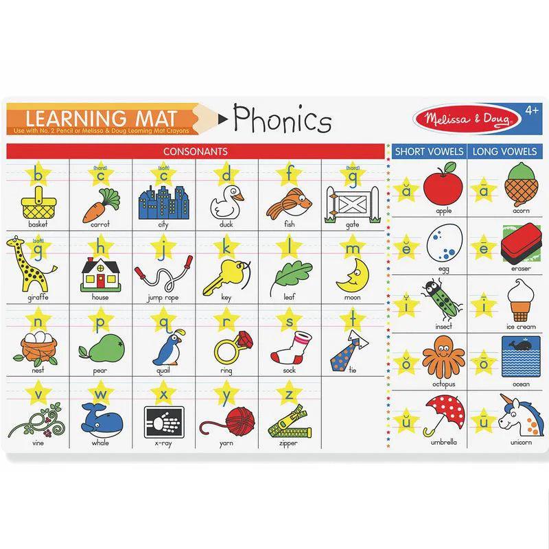 PHONICS WRITE-A-MAT (BOUNDLE OF 6) (UND)