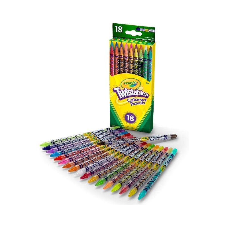 CRAYOLA-LAPICES-DE-COLOR-TWISTABLES-(SET/18)