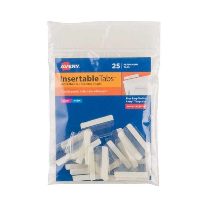 "Index tabs avery clear 1.5"" (p/25) - Ultracomonline.com"