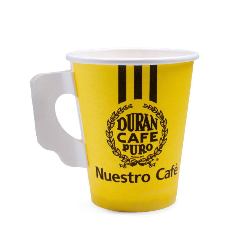 VASO PARA CAFE DURAN CON ASA #9670  (6-ONZAS) (P/50U)