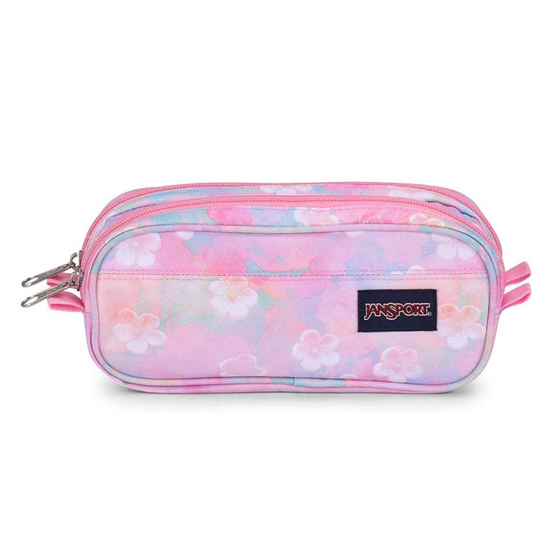 JANSPORT CARTUCHERA JS00T49CAO5 LARGE ACCESSORY POUCH NEON DAISY