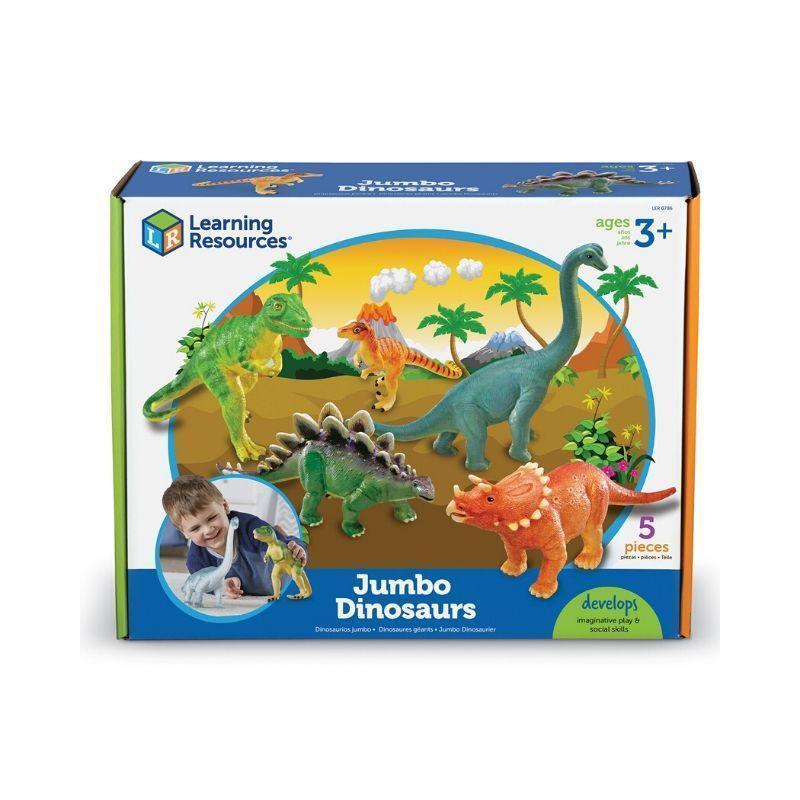 LEARNING-RESOURCES-JUMBO-DINOSAURS---SET-1-(SET/5)