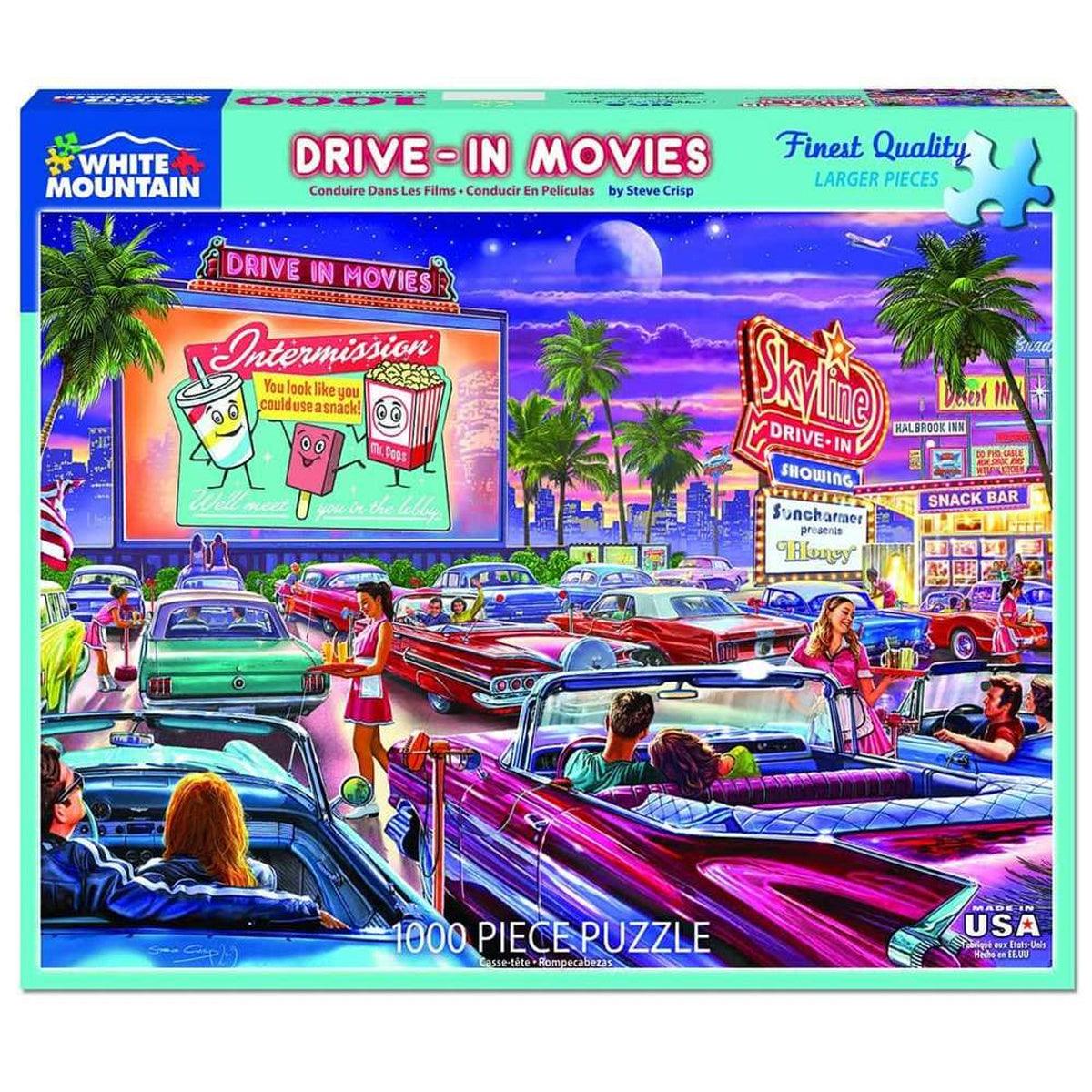 ROMPECABEZA DRIVE-IN MOVIES (1000 PIEZAS)