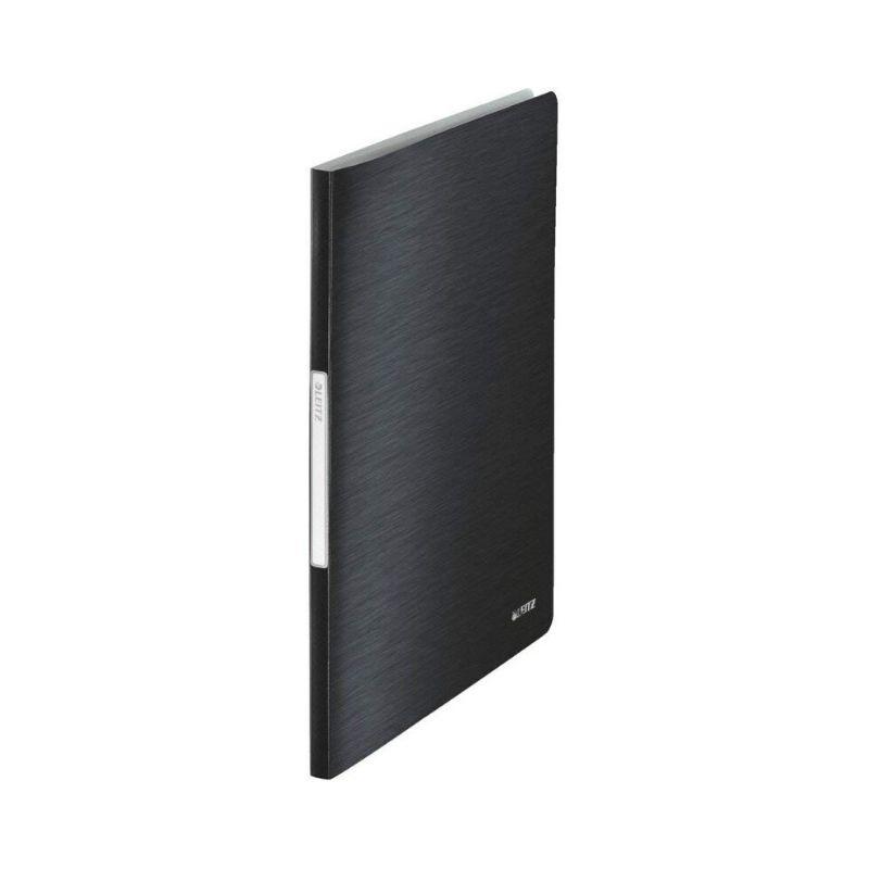 Carpeta leitz pocket style satin negro - Ultracomonline.com